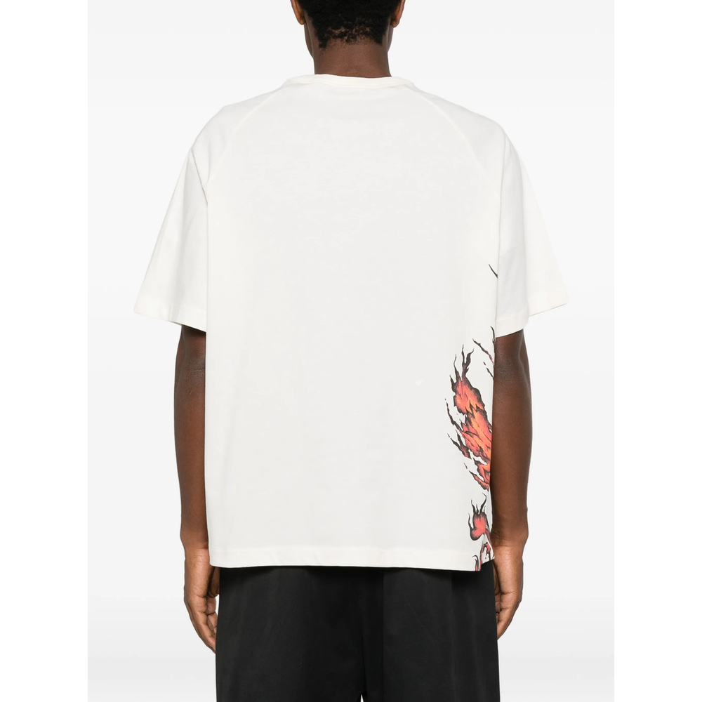 X Yohji Yamamoto Graphic-Print T-Shirt