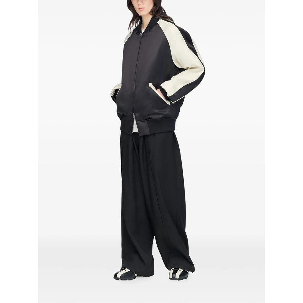Y-3 Liquid-Logo Satin Souvenir Jacket