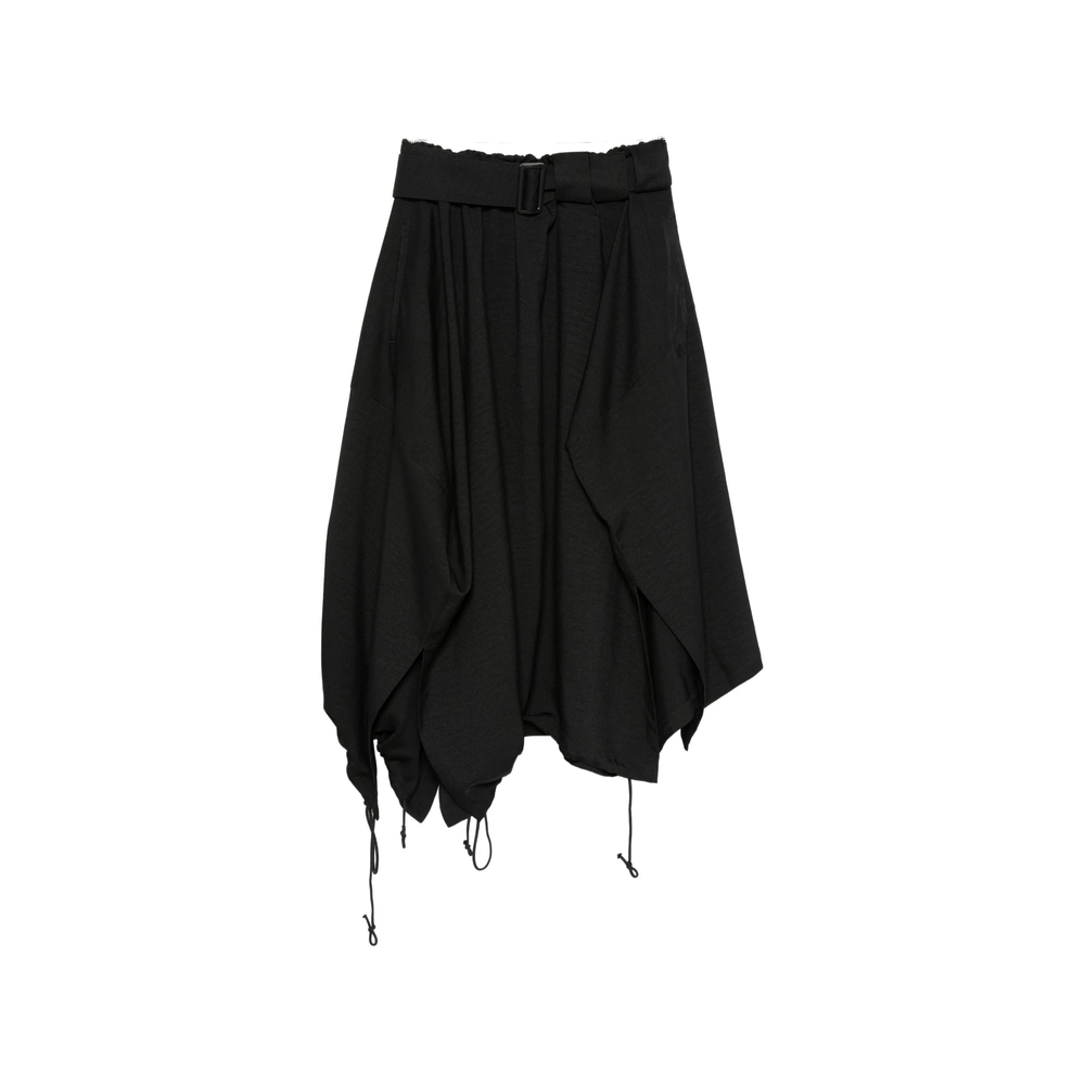 Y-3 Sport Uniform Asymmetric-hem Midi Skirt