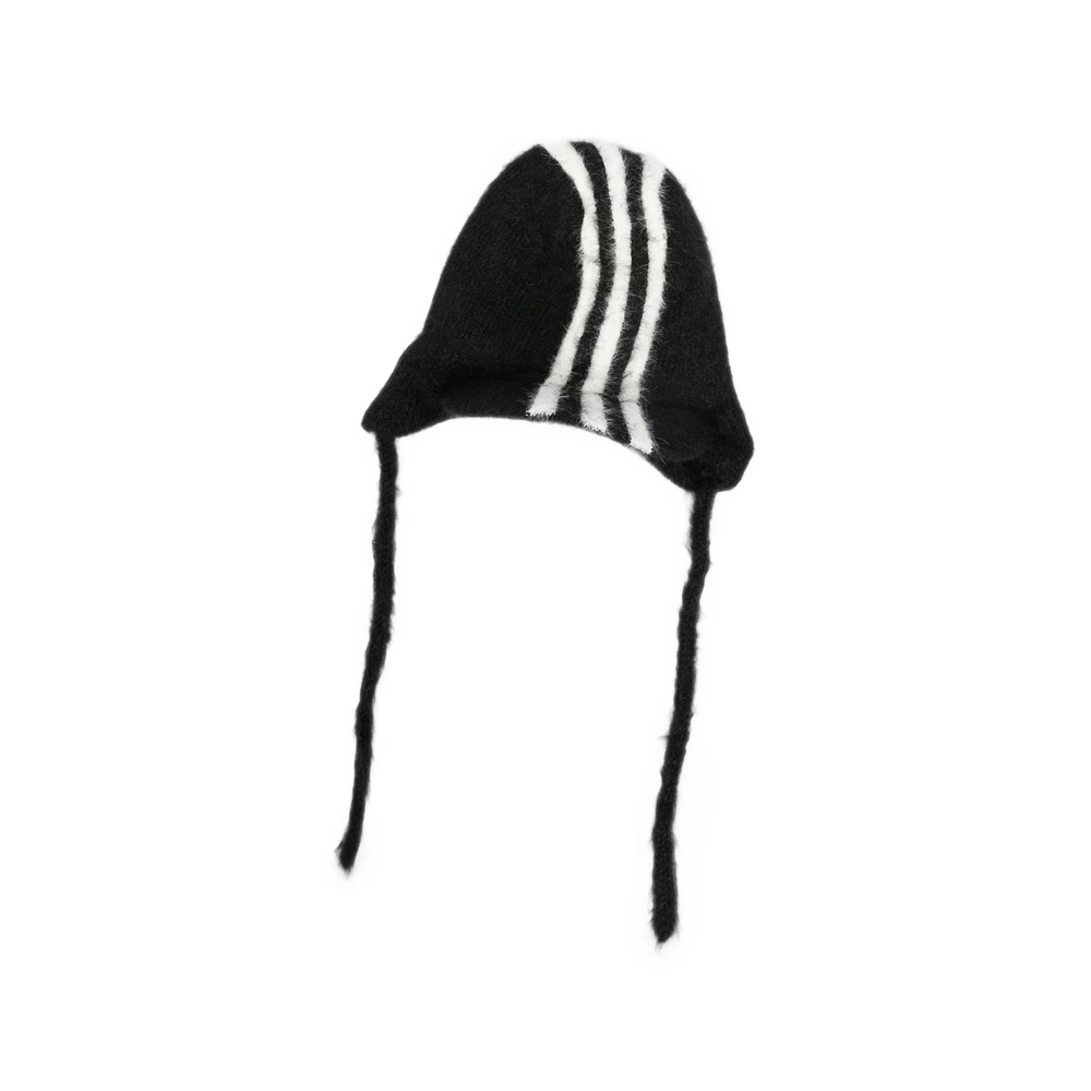 Y-3 Stripe-detail Trapper Hat
