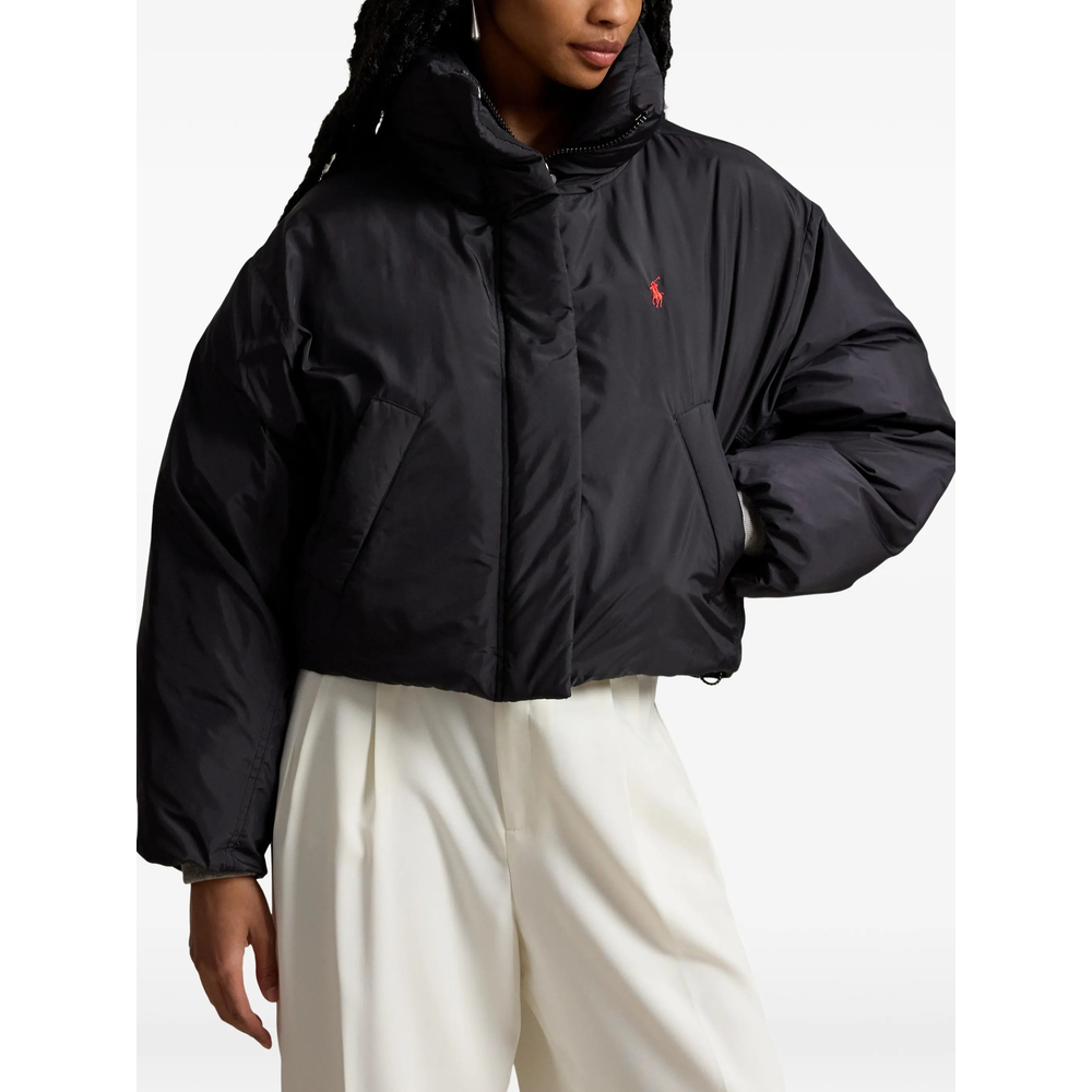 Button-Fastening Puffer Jacket