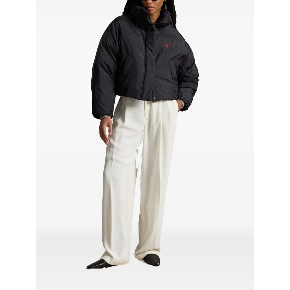 Button-Fastening Puffer Jacket