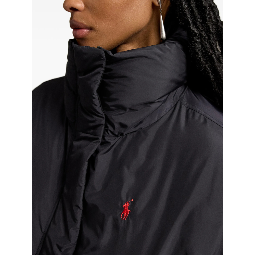 Button-Fastening Puffer Jacket