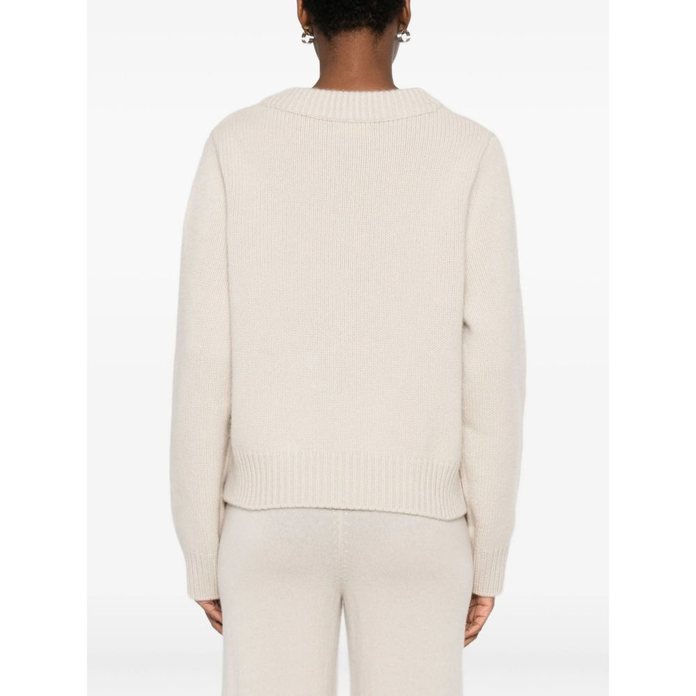 Knit Chunky V Neck