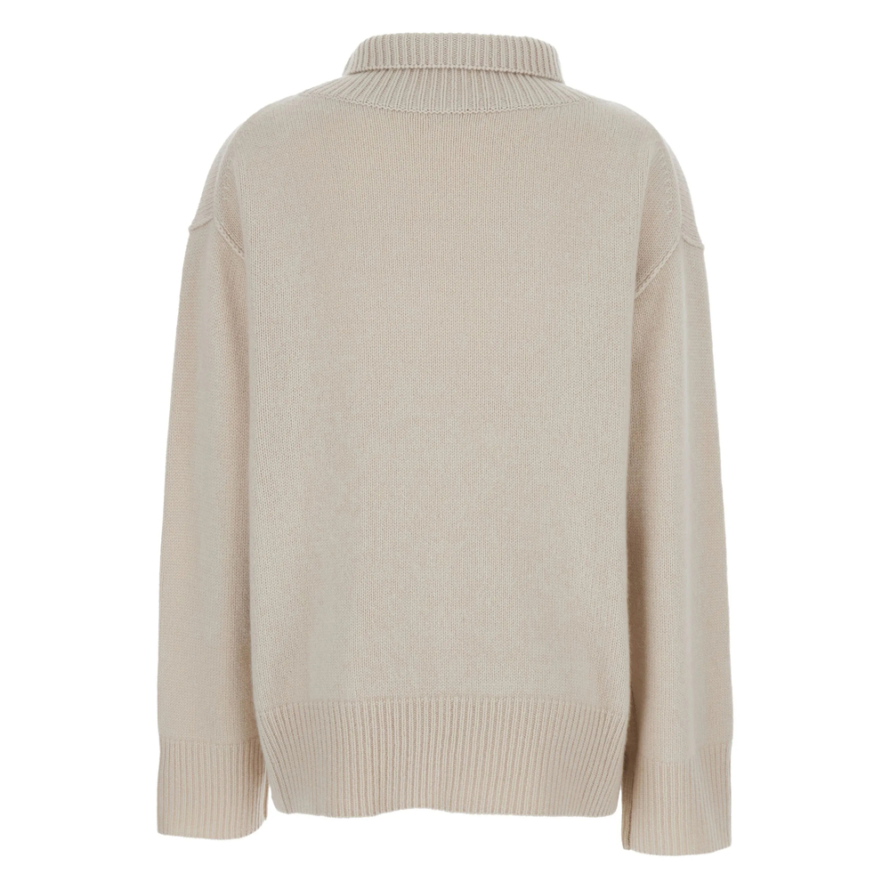 Boyfriend Turtleneck Cashmere Sweater