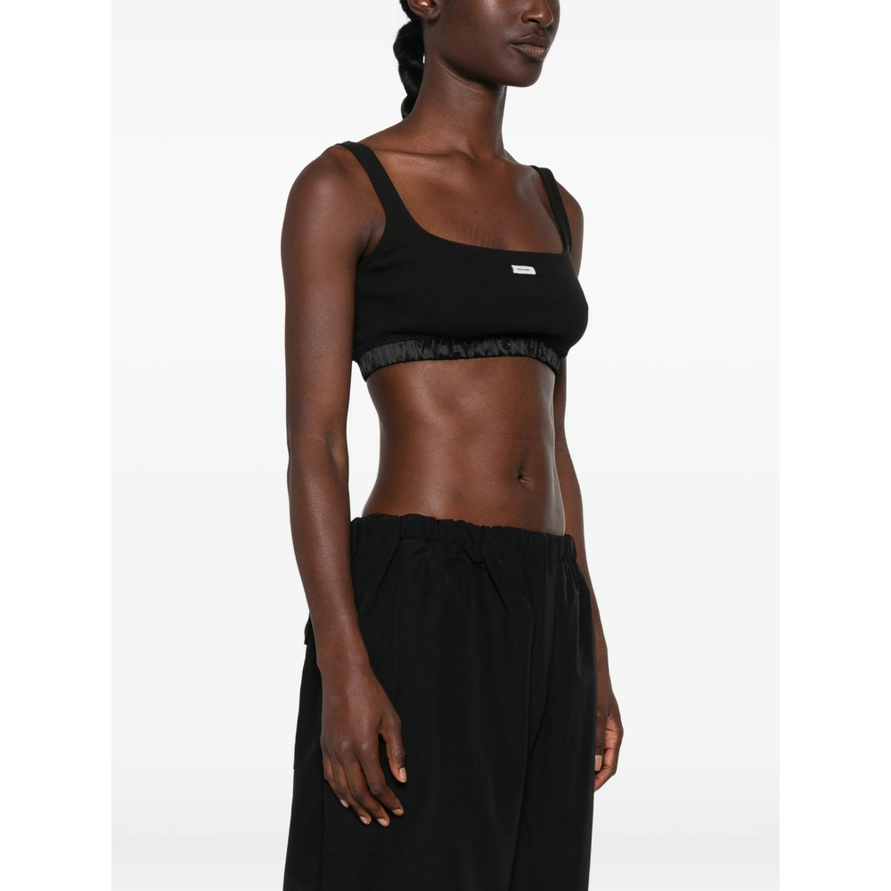 Logo-Patch Cropped Top