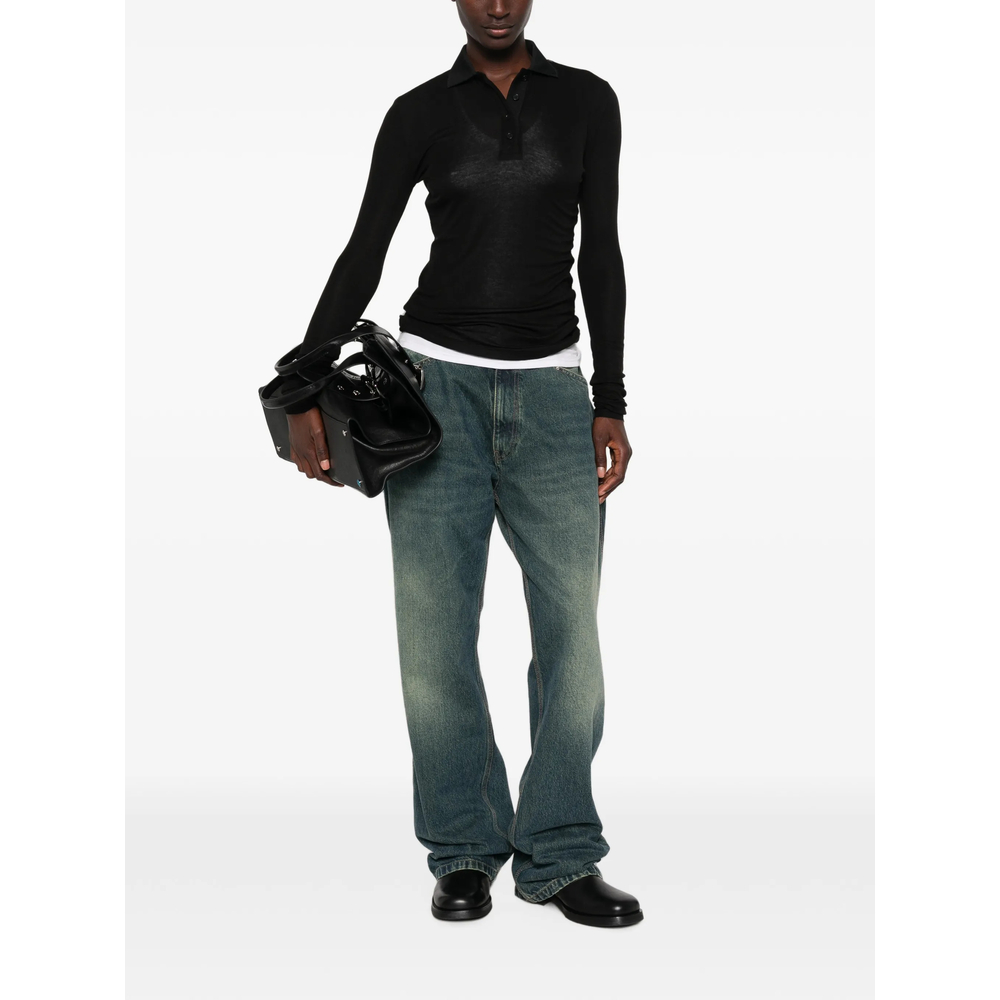 Long-Sleeve Polo