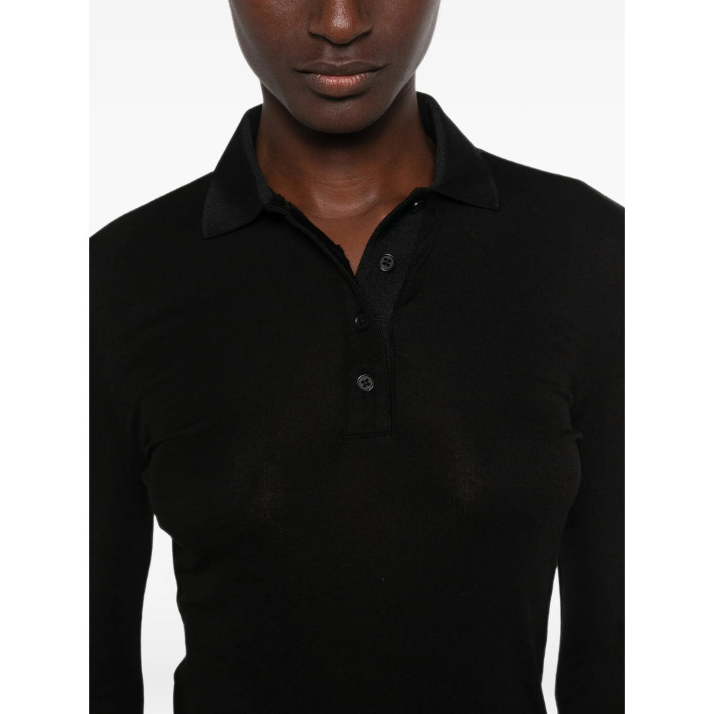 Long-Sleeve Polo