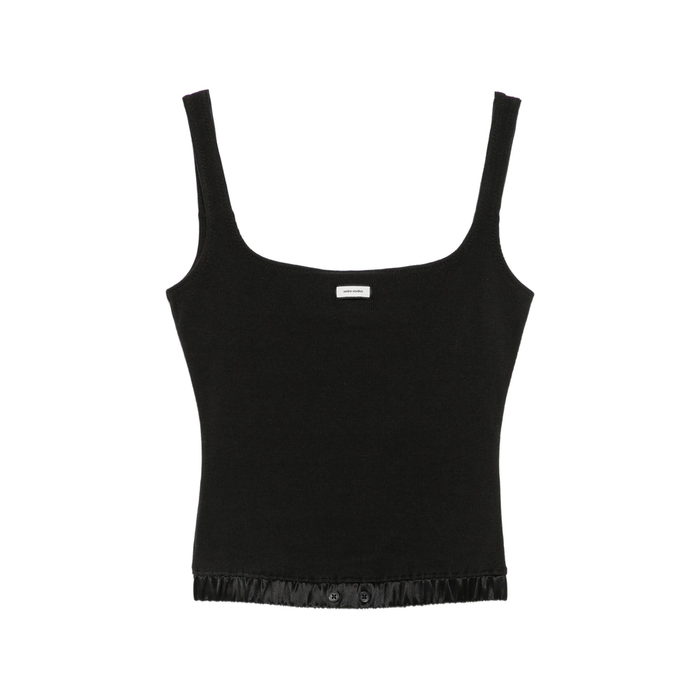 Ruched Sleeveless Top