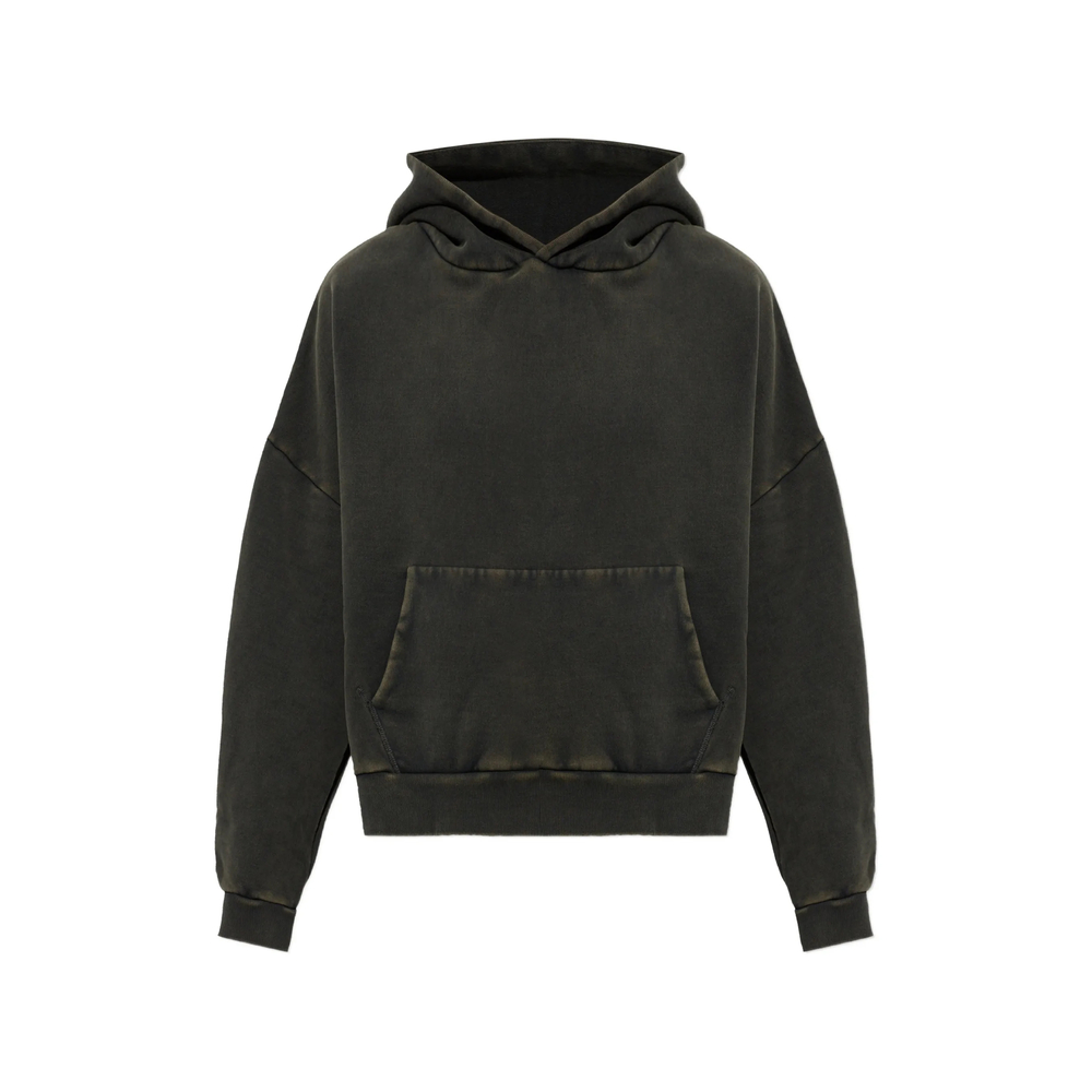 Washed Cotton-Jersey Hoodie