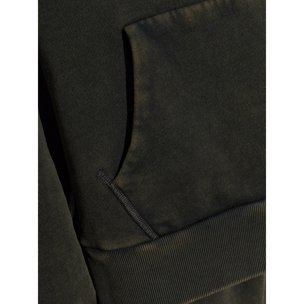 Washed Cotton-Jersey Hoodie