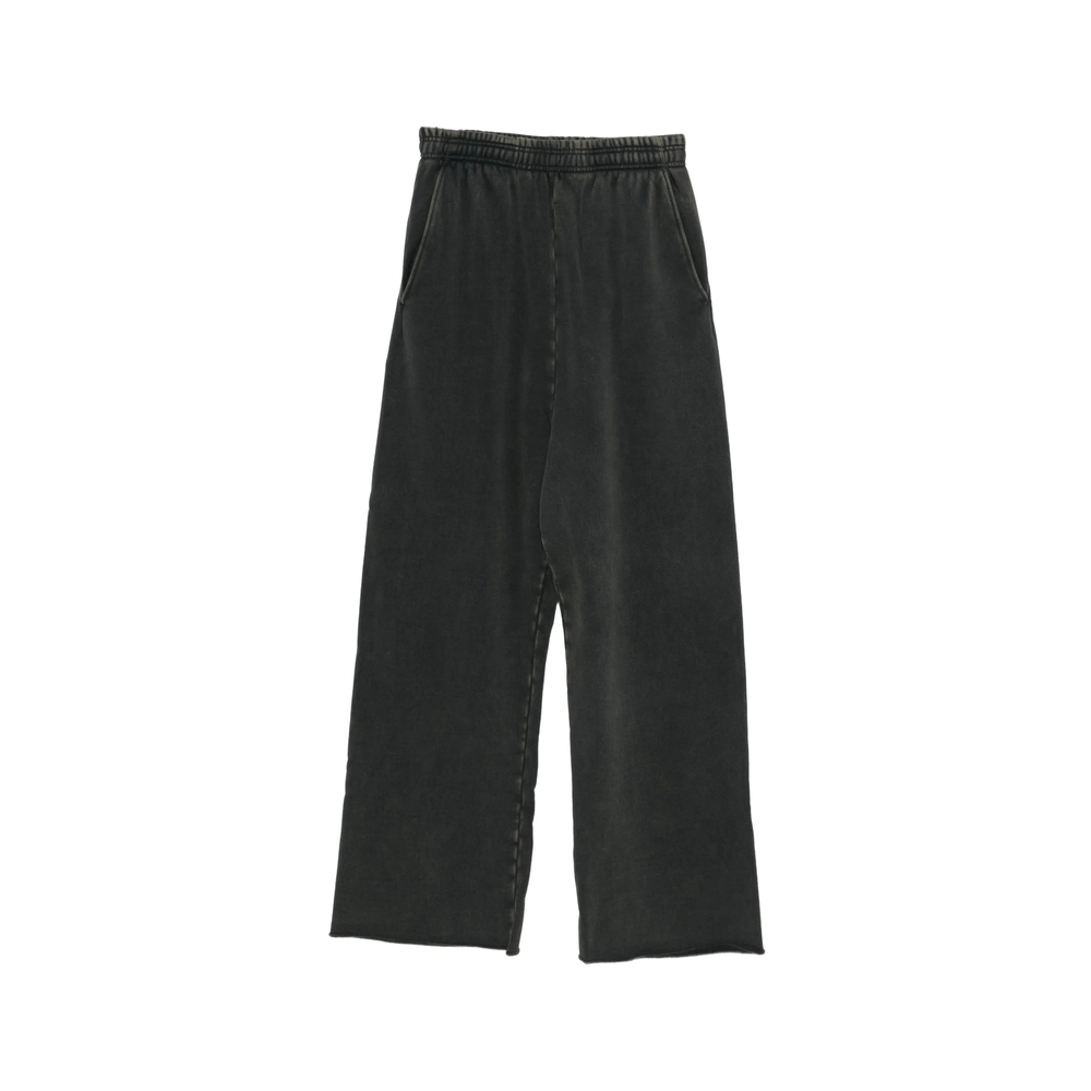 Faded-Effect Elasticated-Waist Track Pants