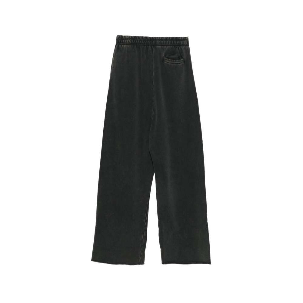 Faded-Effect Elasticated-Waist Track Pants