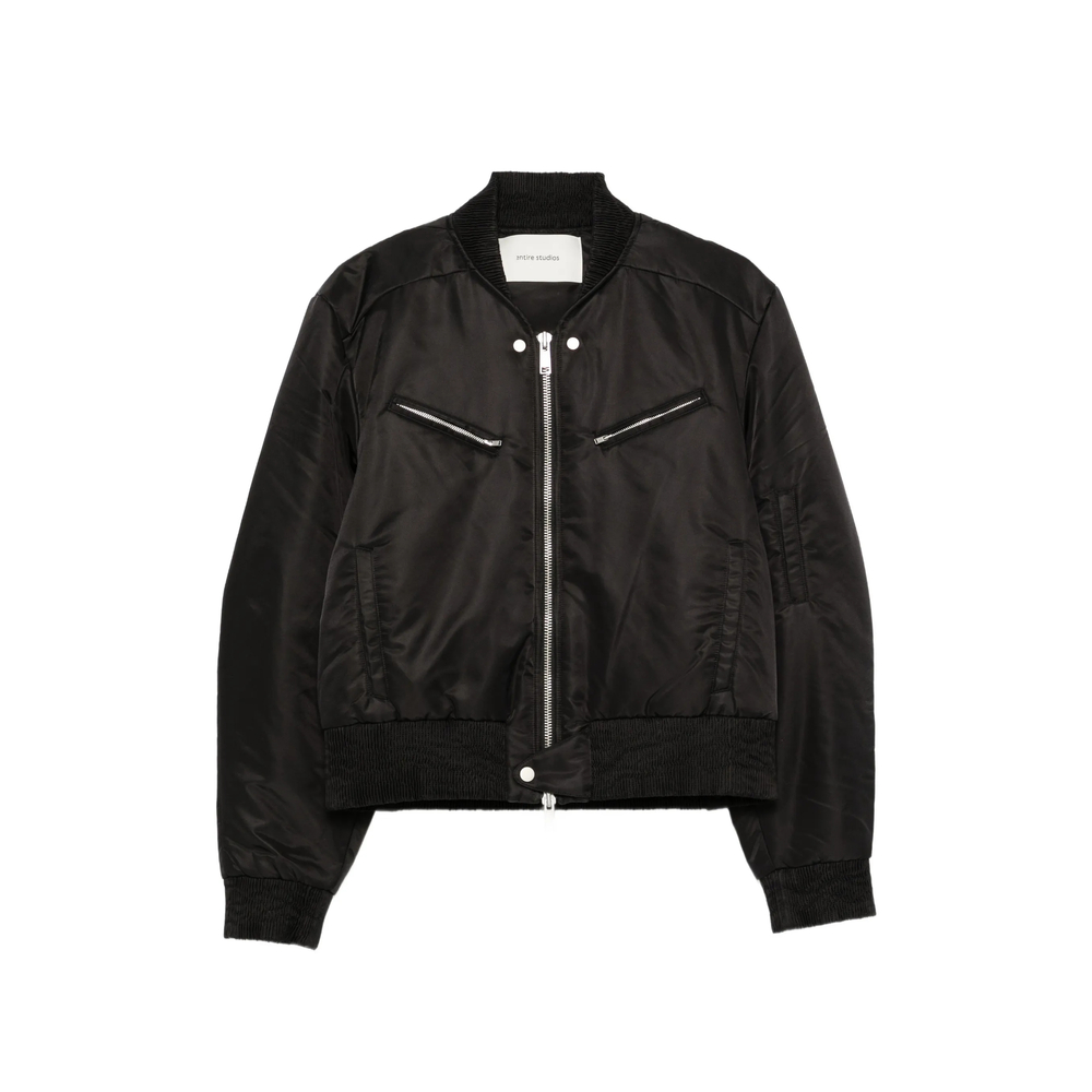 Zip-Up Bomber Jacket