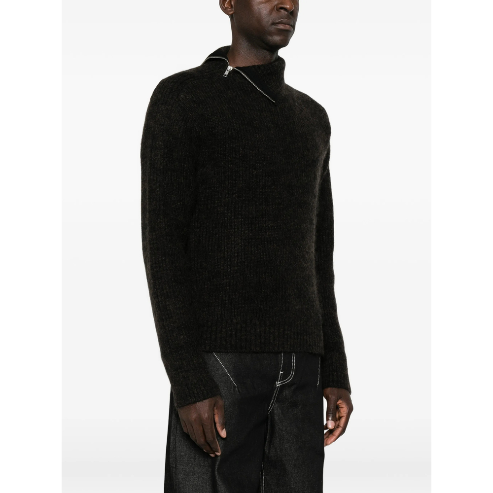 Zip-Neck Sweater
