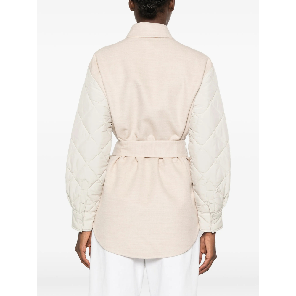 Quilted Belted Coat