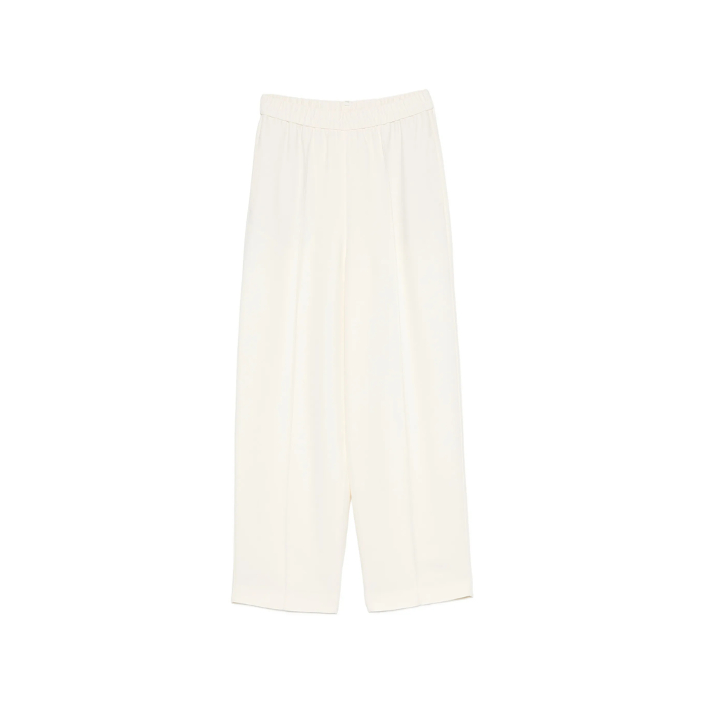 Fabiana Filippi Cady Elasticated-waistband Pressed-crease Trousers