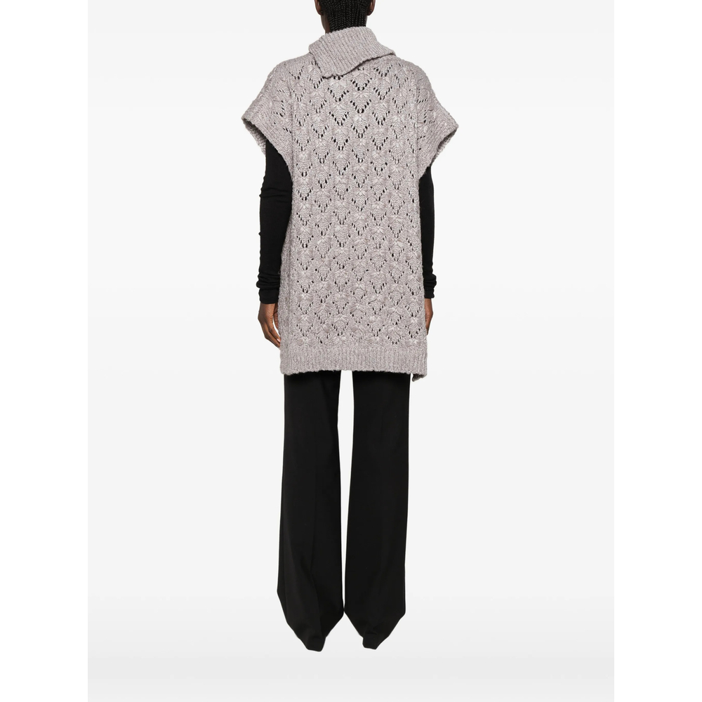 Open-Knit Poncho