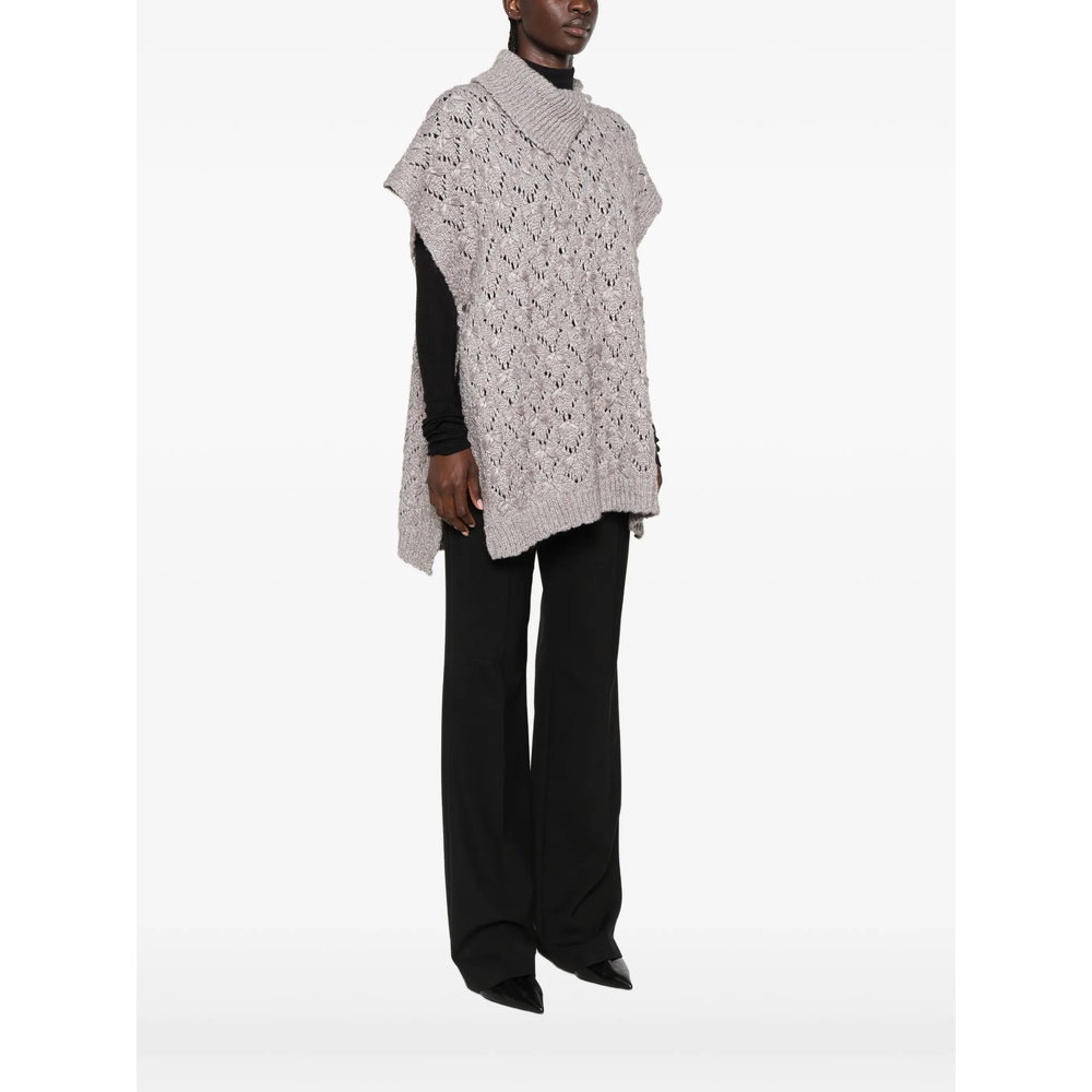 Open-Knit Poncho