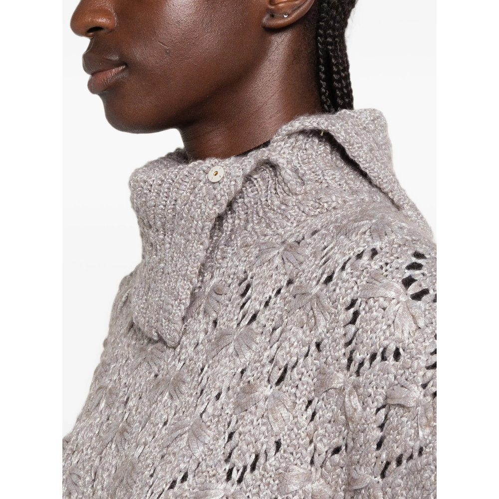 Open-Knit Poncho