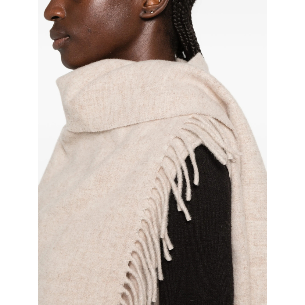 Fringed Scarf Cape