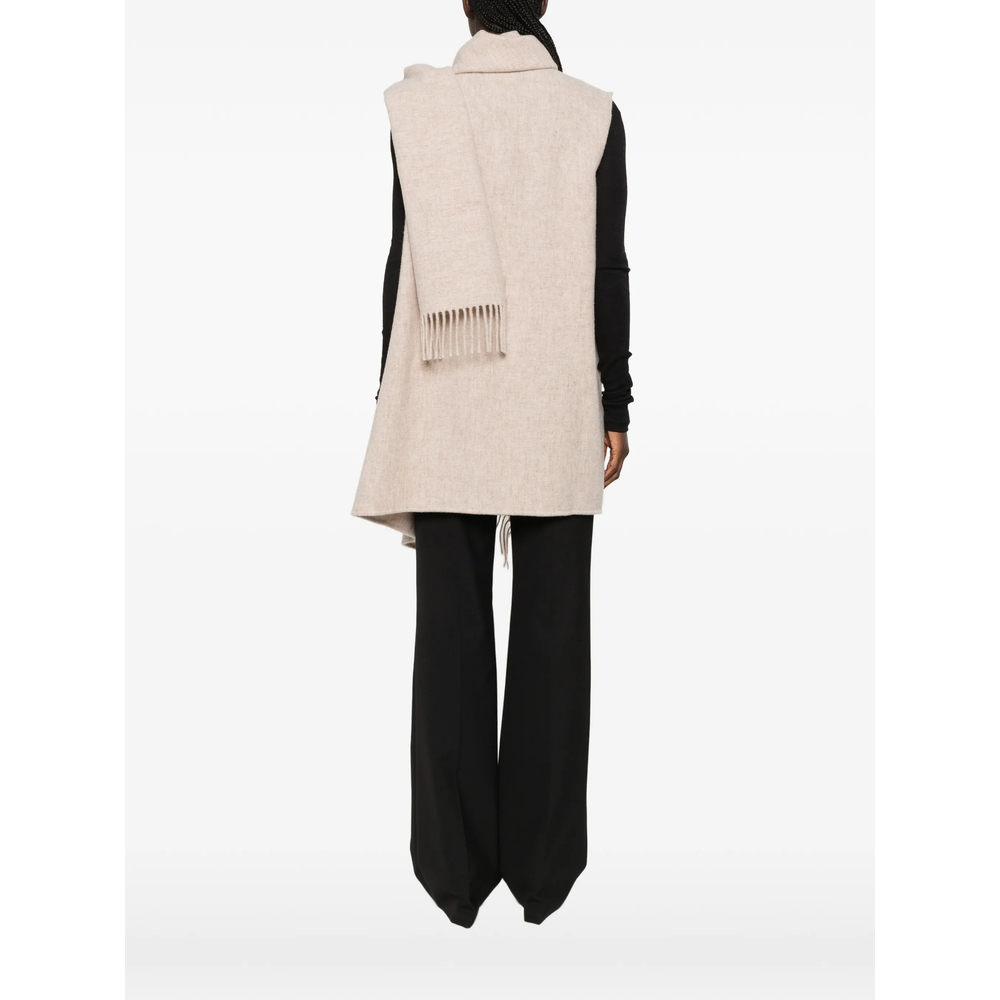 Fringed Scarf Cape