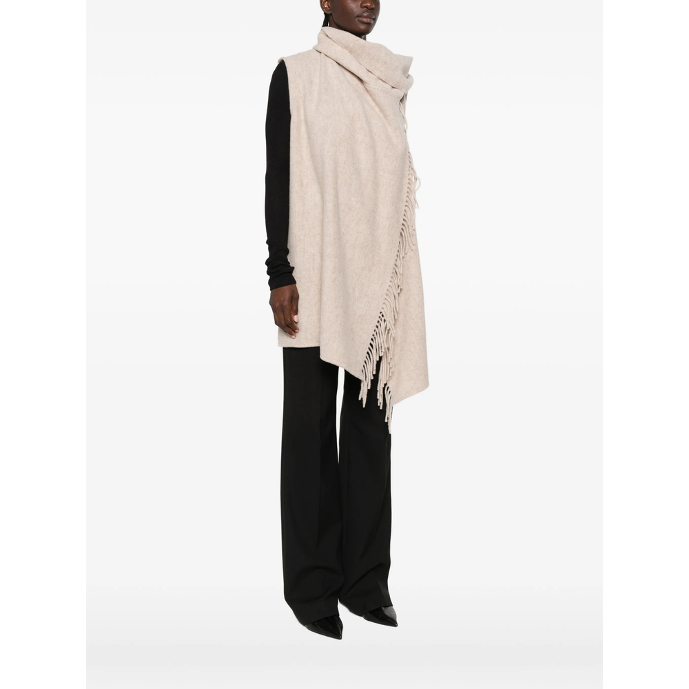Fringed Scarf Cape