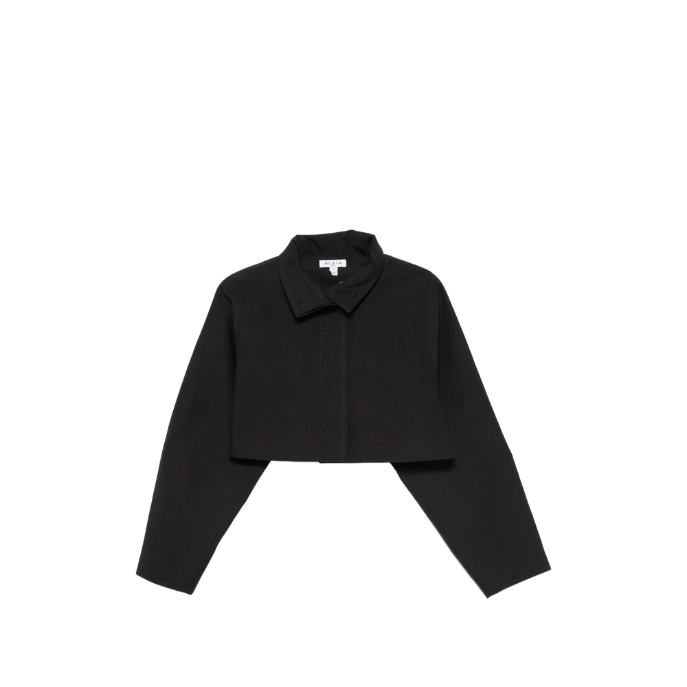 Alaïa High-neck Cropped Jacket