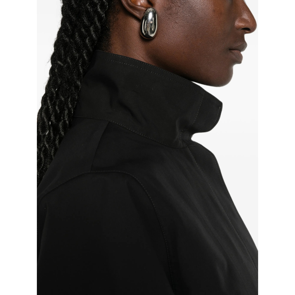 Alaïa Silk Cotton Cropped Jacket