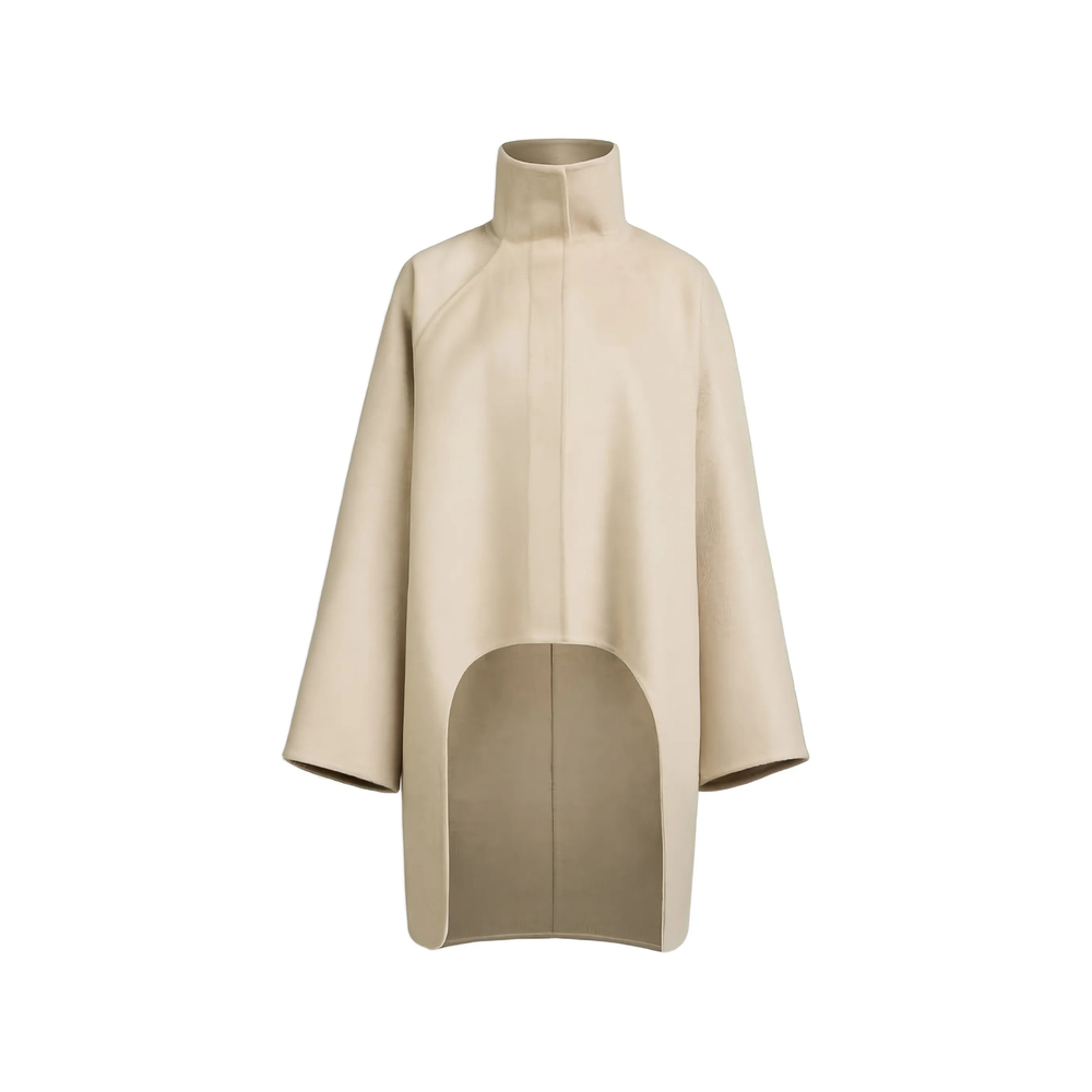 Alaïa Alaïa Asymmetric Double Face Cachmere Coat