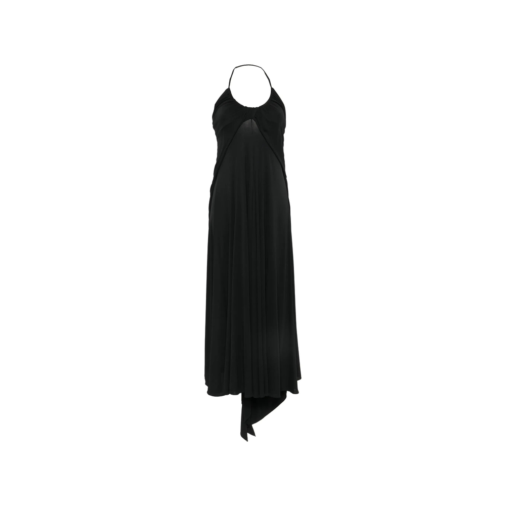 Alaïa Halter-neck Draped Maxi Dress