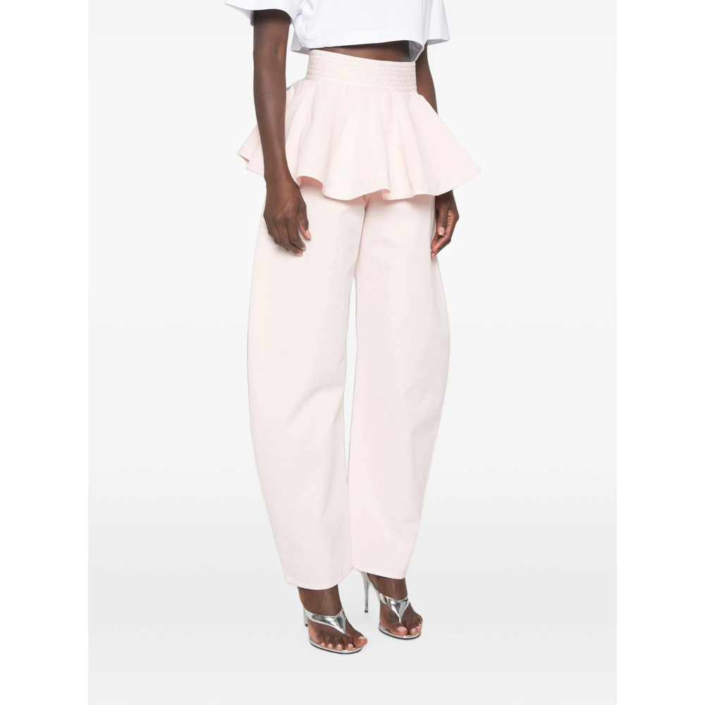 Alaïa Denim Peplum Belt