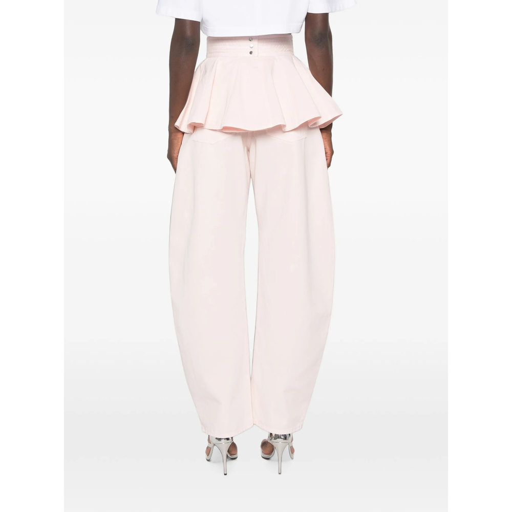 Alaïa Denim Peplum Belt