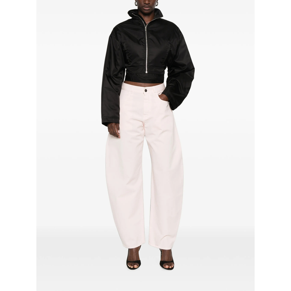 Alaïa Curved-Leg Jeans