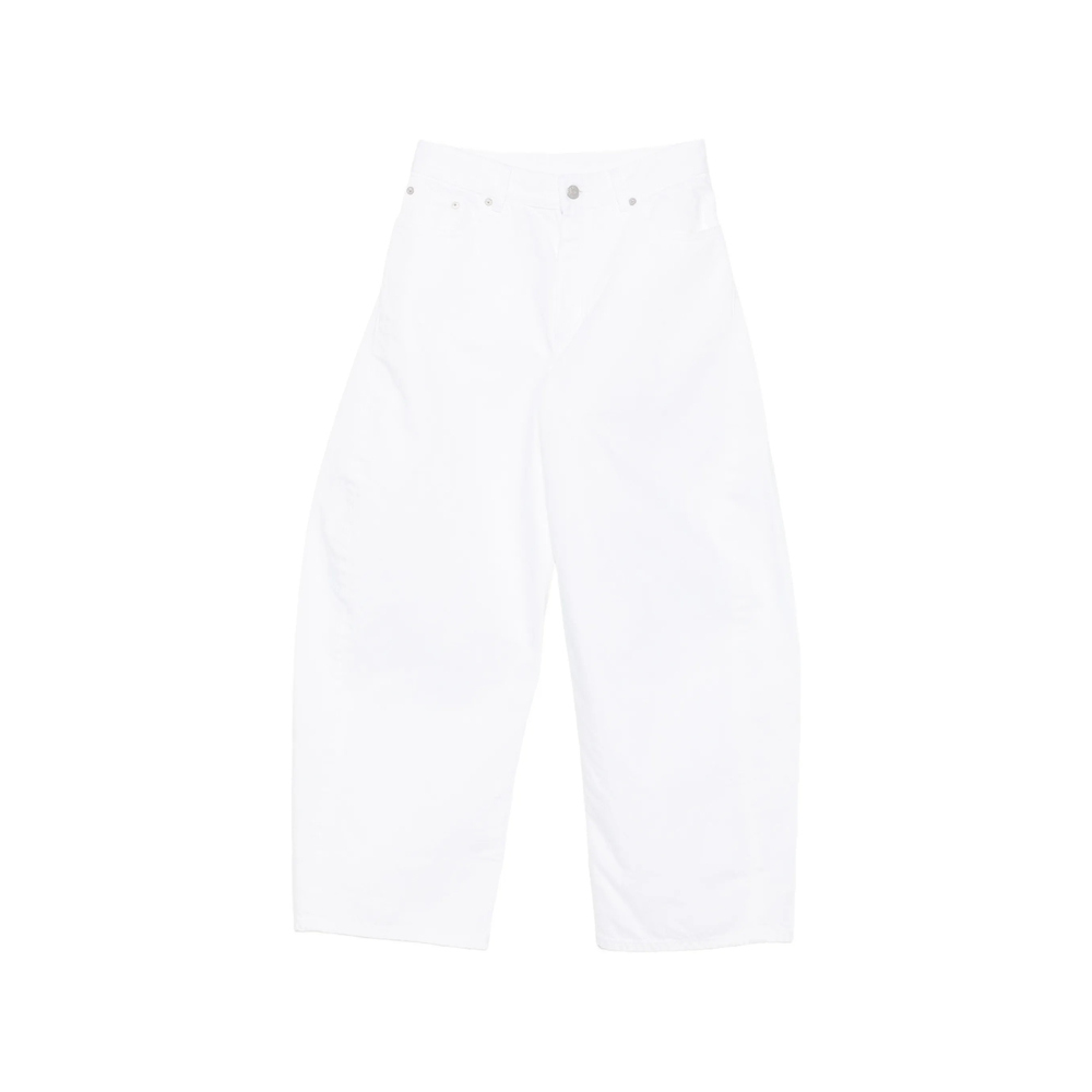 Alaïa White Wide-leg Jeans