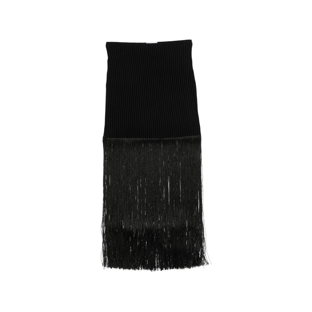 Alaïa Fringed Tube Skirt