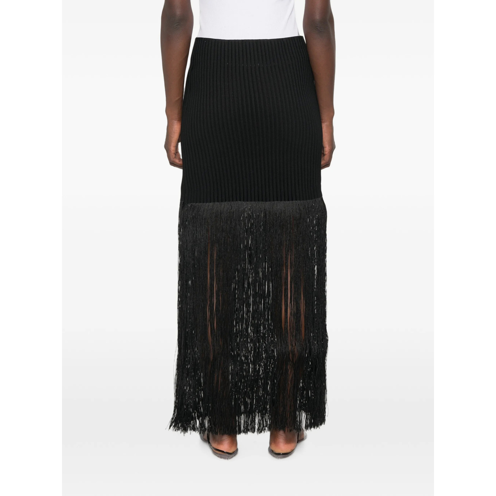 Alaïa Fringed Tube Skirt