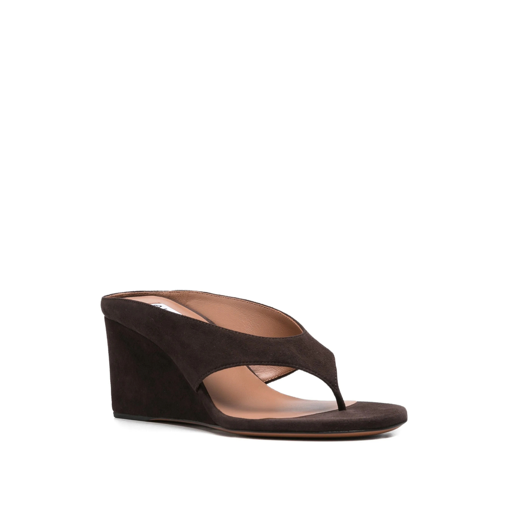 Alaïa Thong-Strap Wedge
