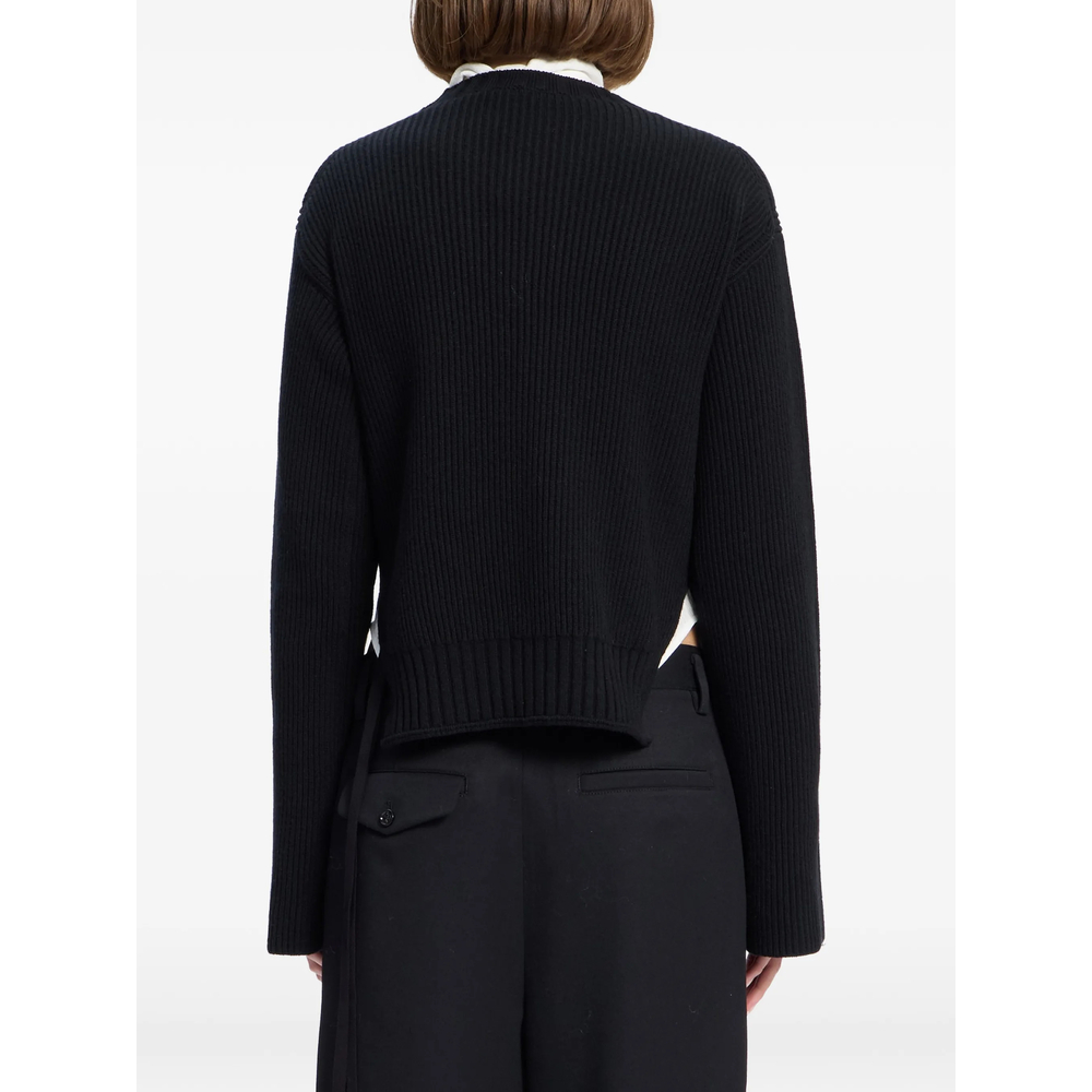 Cashmere Ribbed-Knit Sweater