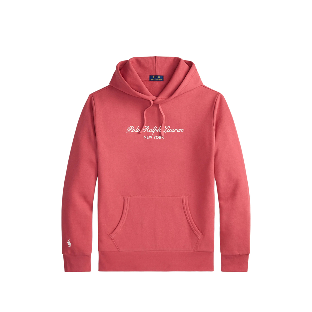 Logo-Print Drawstring Hoodie