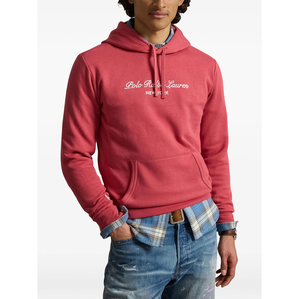 Logo-Print Drawstring Hoodie