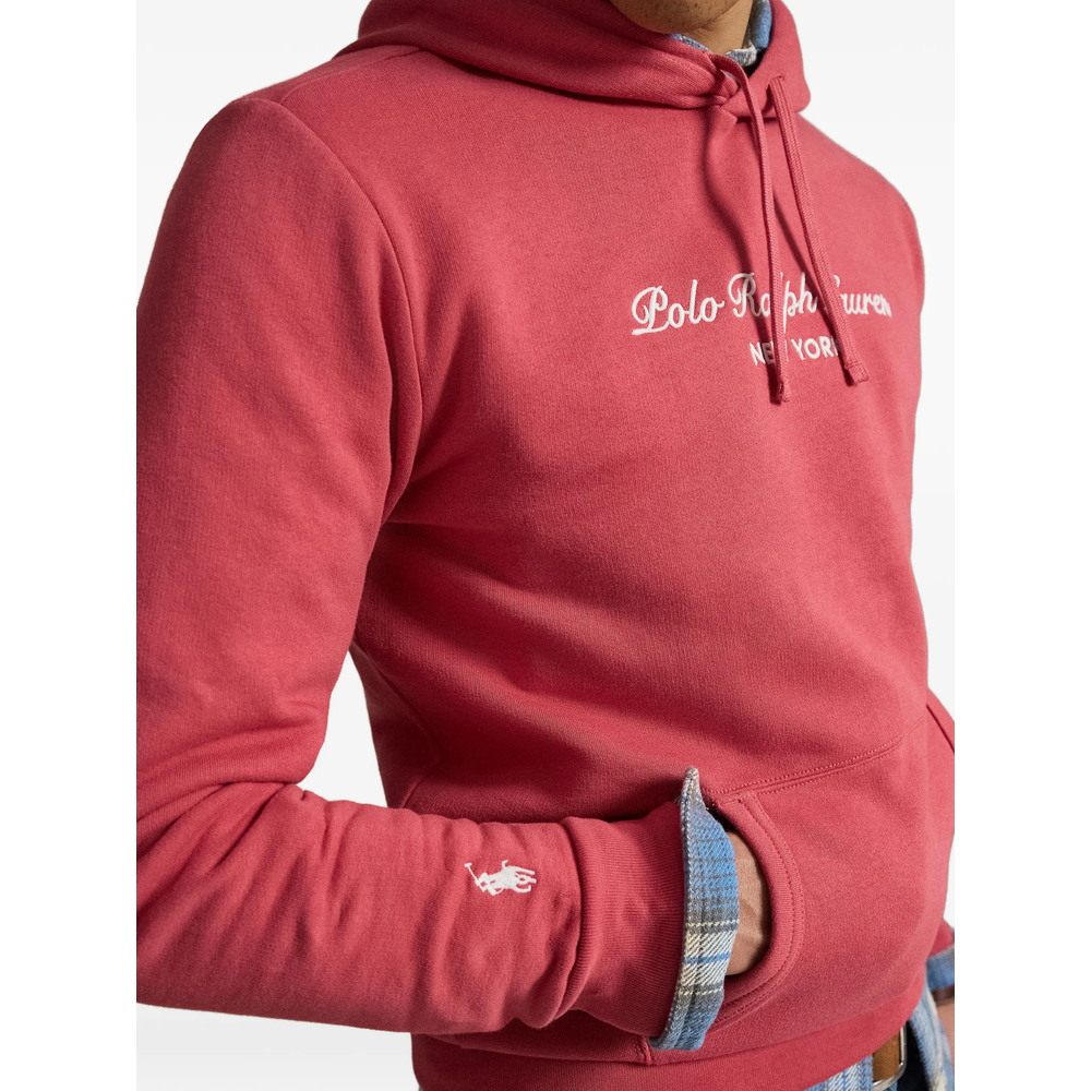 Logo-Print Drawstring Hoodie