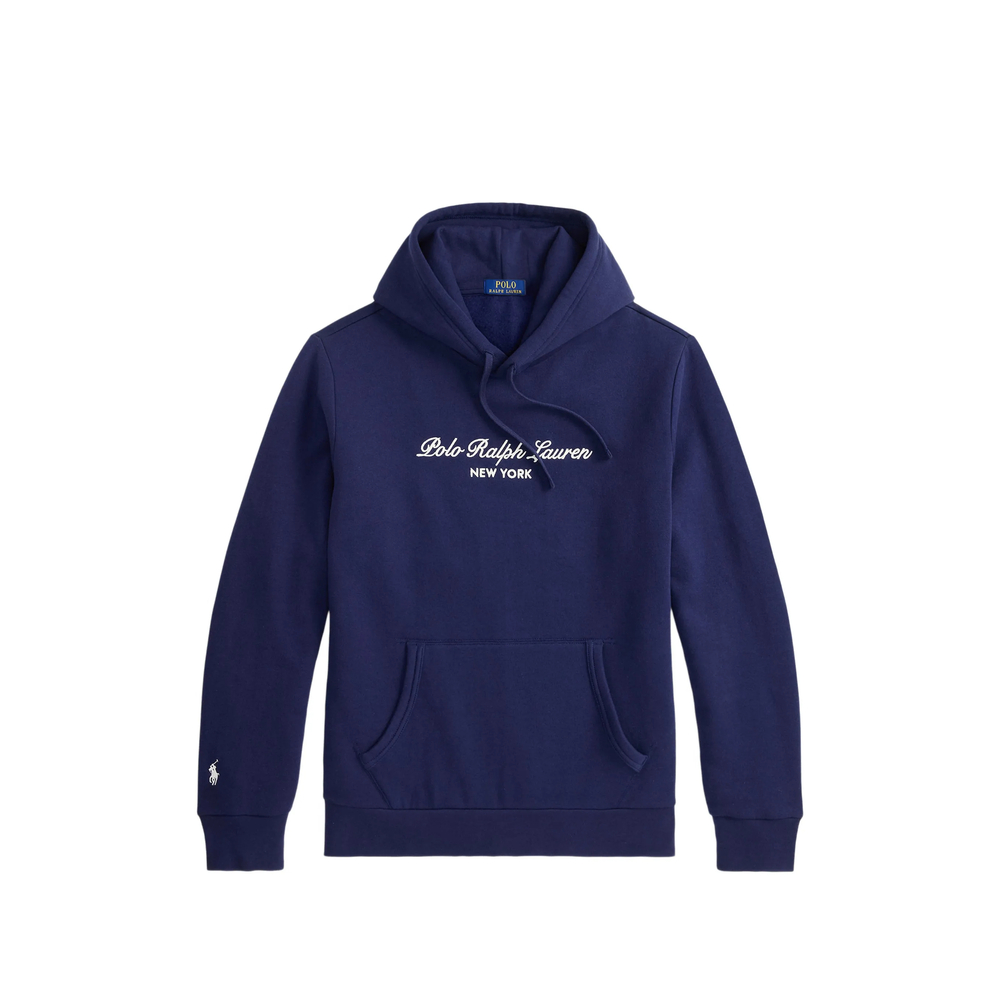 Logo-Embroidered Drawstring Hoodie