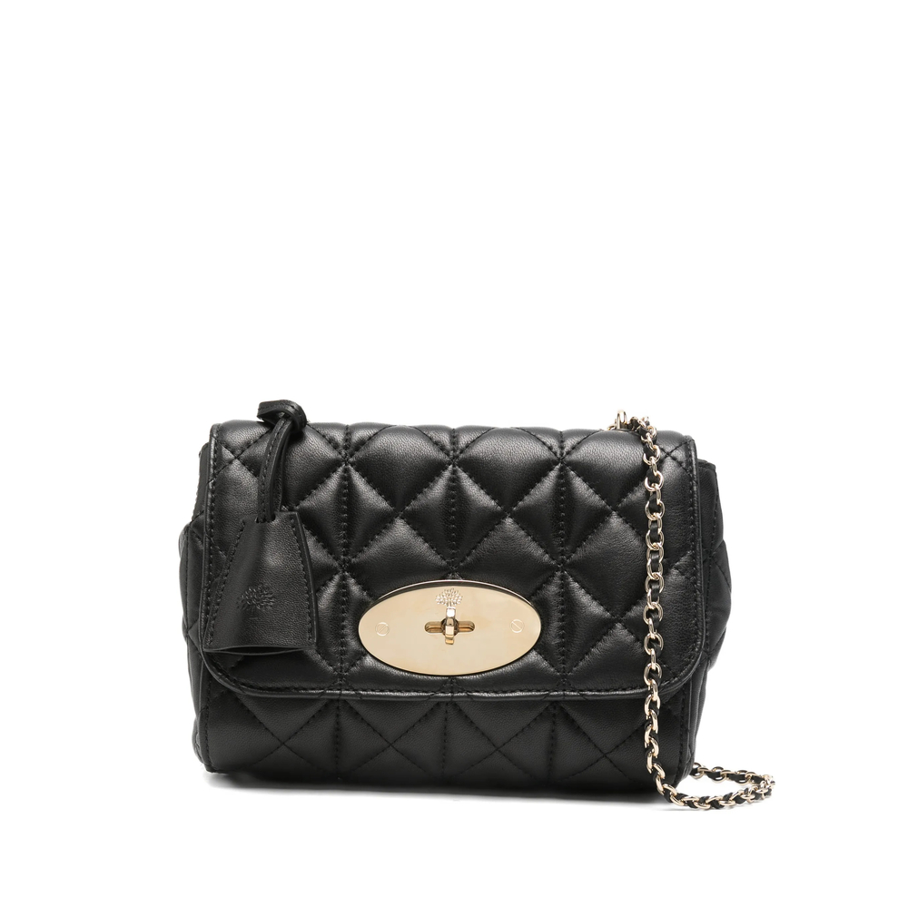 Mulberry Lily Quilted Shoulder Bag