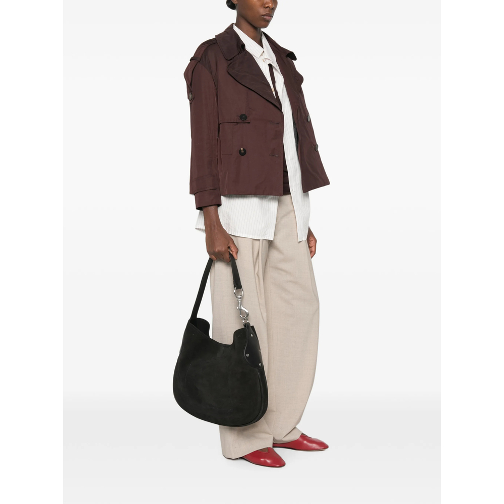 Suede Leather Tote Bag