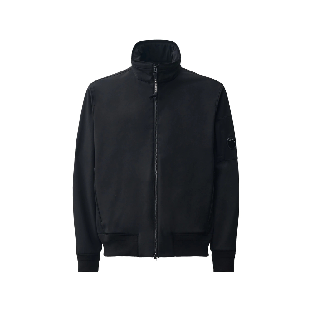 C.p. Company C. P. Company Lens-detail Zip-up Jacket In Black