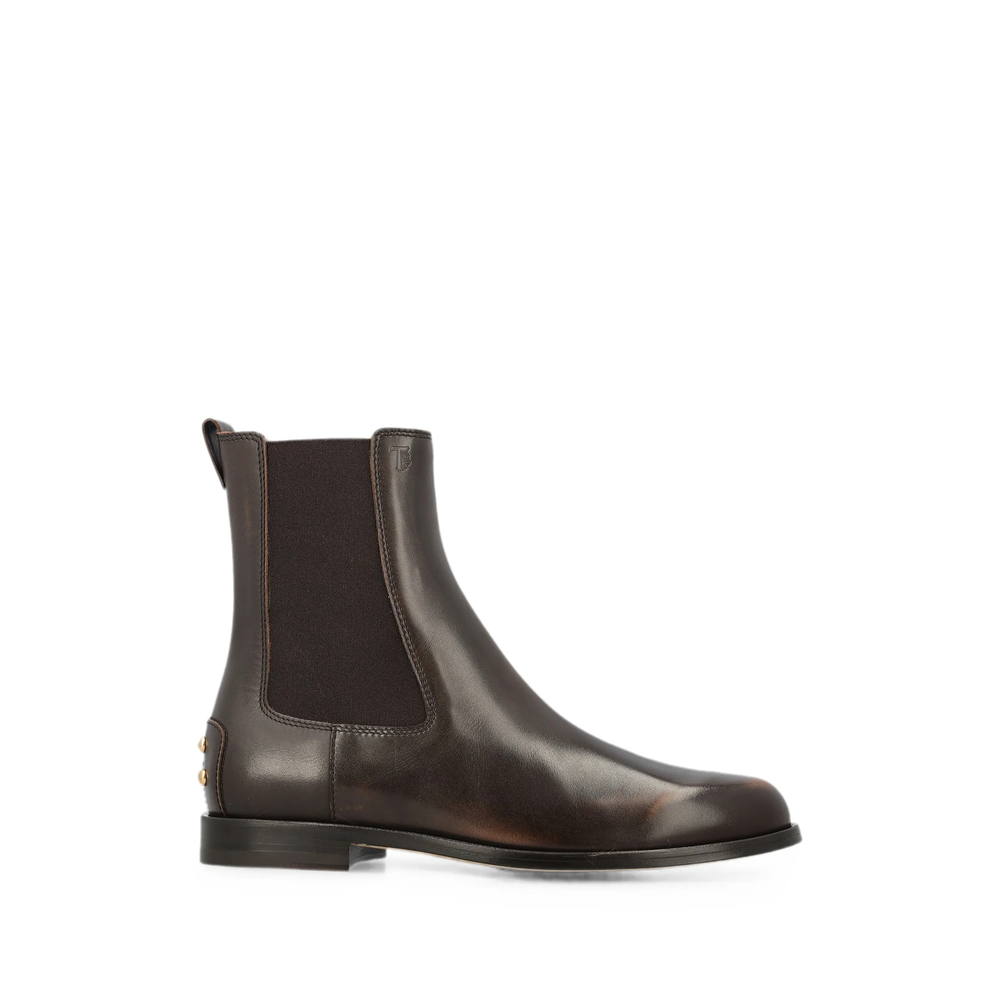 Tod's Gommino-studded Leather Chelsea Boots