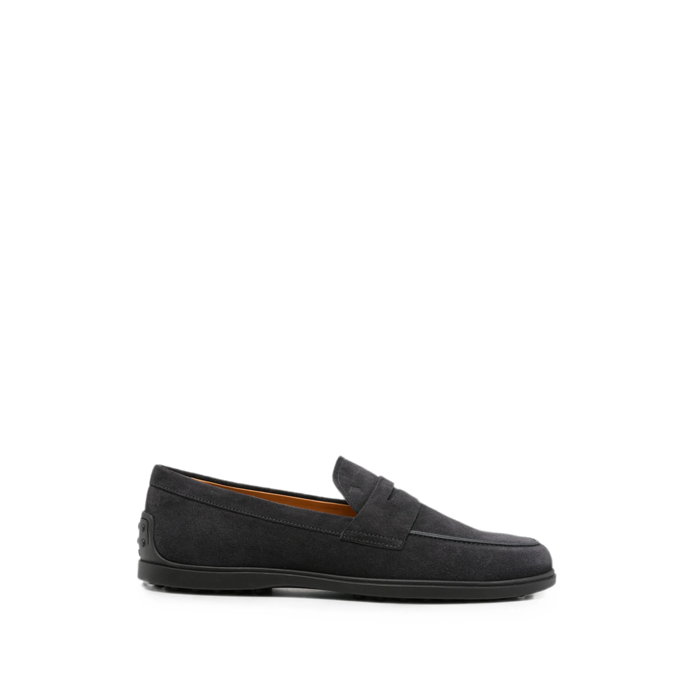 Tod's Suede Penny Loafers