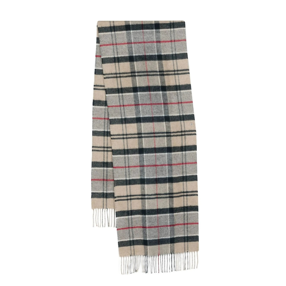Barbour Tartan Check-pattern Scarf