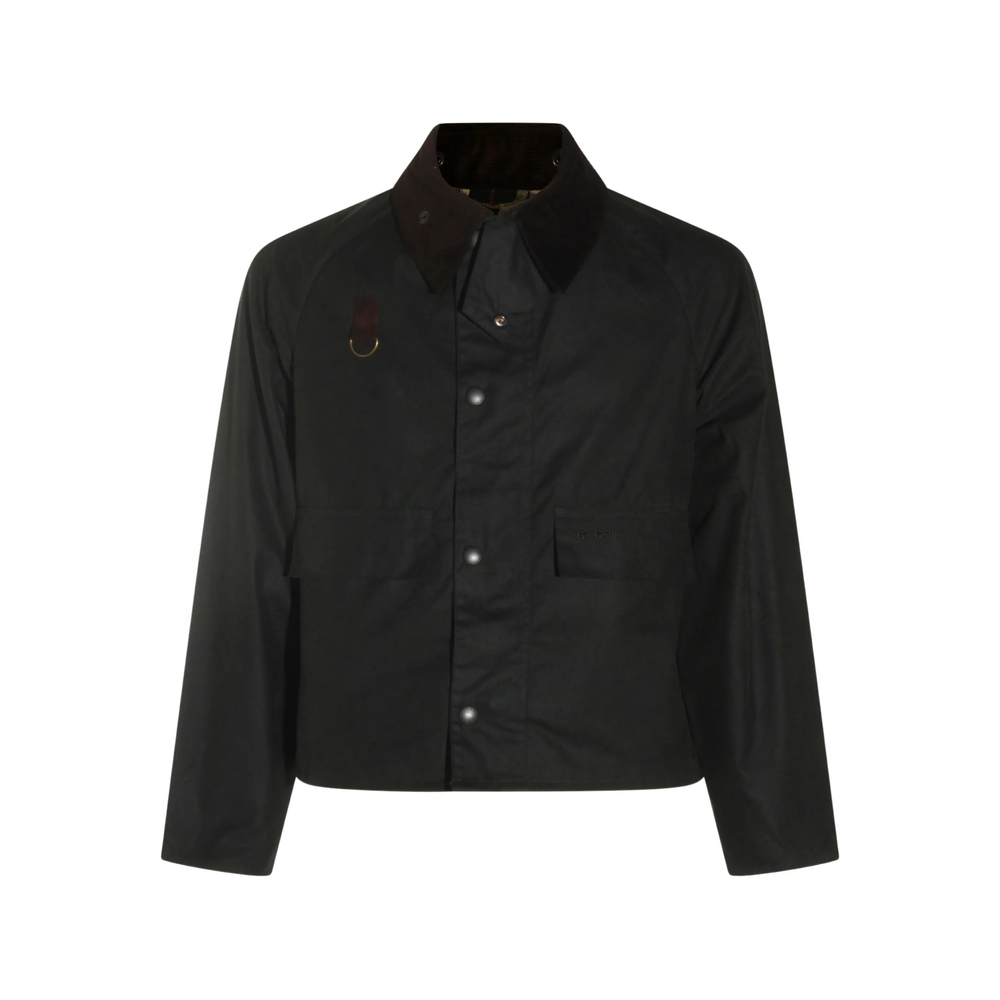 Barbour Corduroy-collar Button Jacket